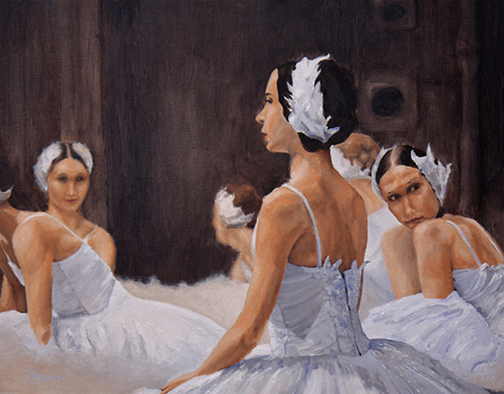 Ballerina Paintings